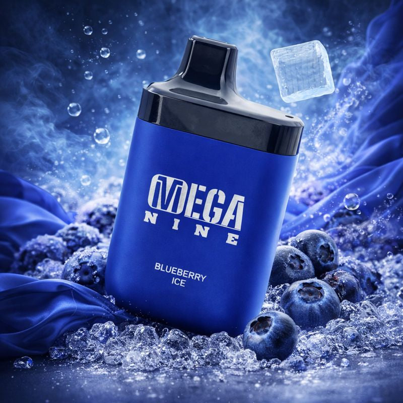 MEGA NINE - BLUEBERRY ICE