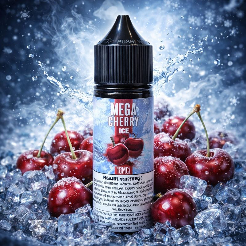 MEGA E-LIQUID - CHERRY ICE