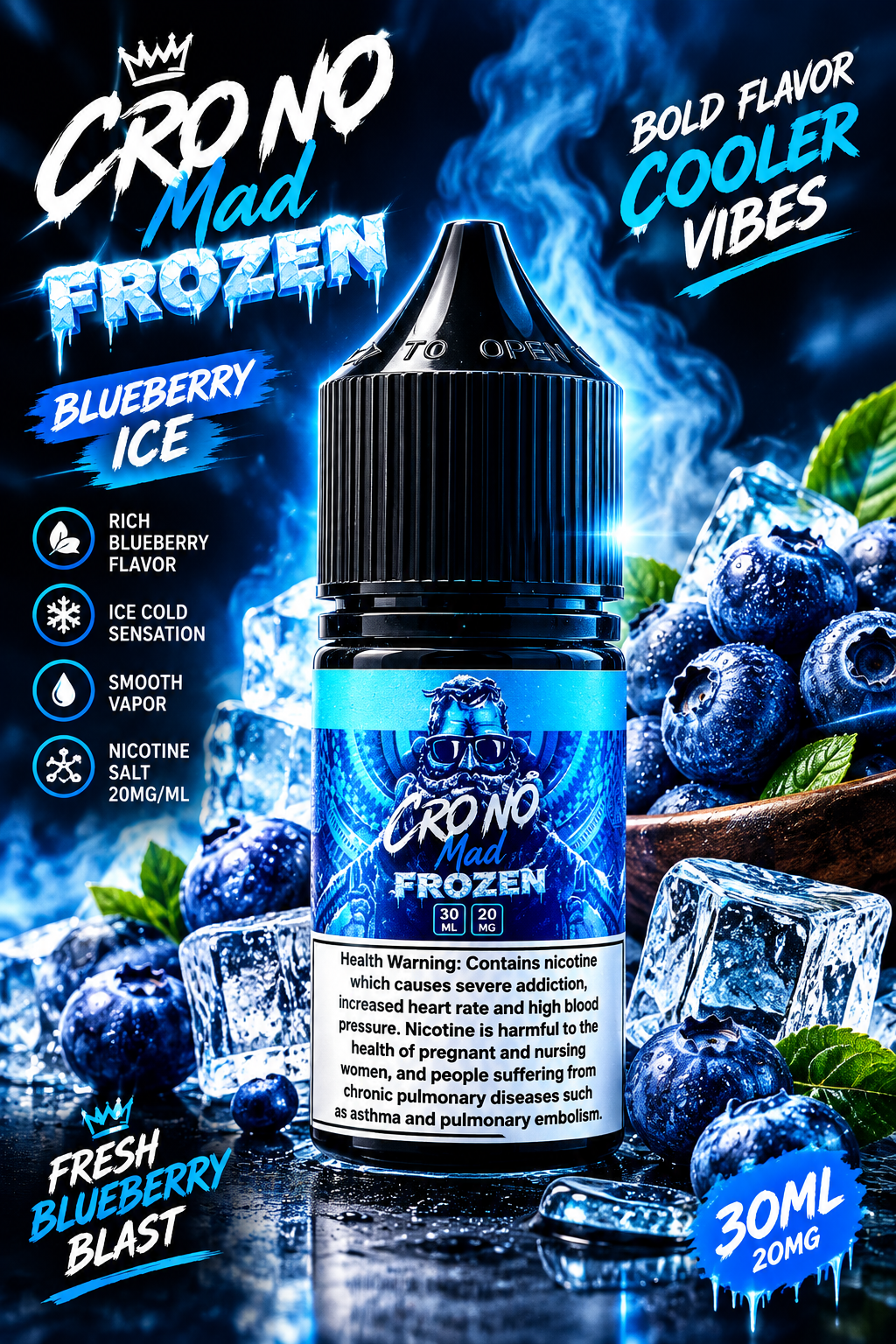 MOOD JUICE 20MG MOOD MAN FROZEN