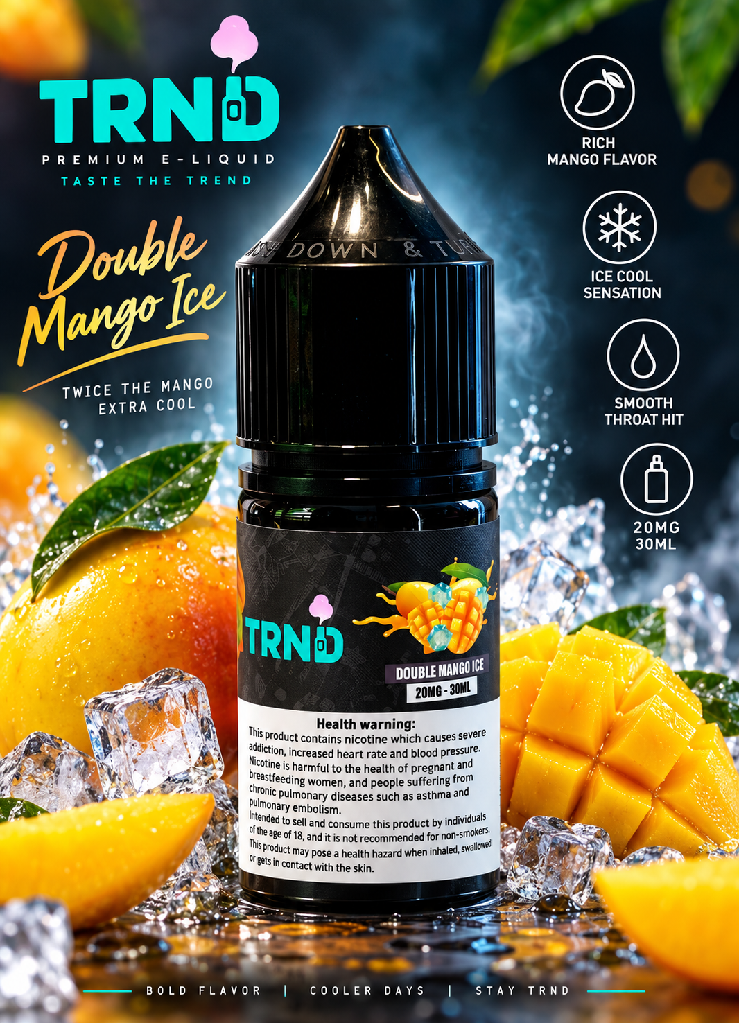 TRND JUICE 20MG DOUBLE MANGO ICE