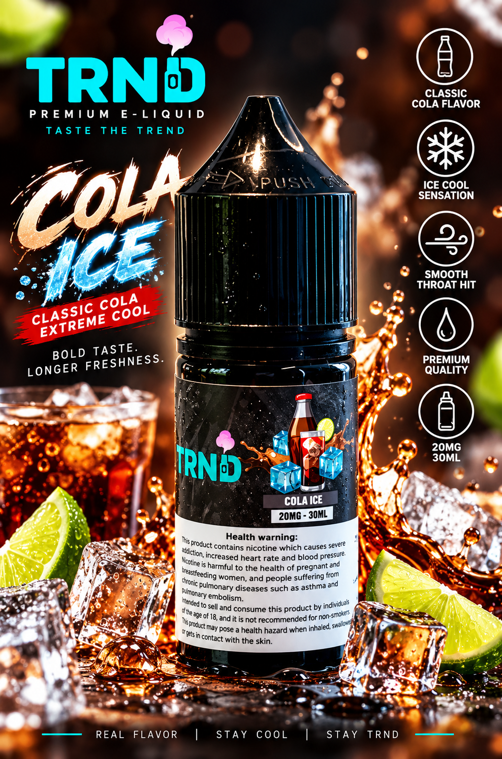 TRND JUICE 20MG COLA ICE