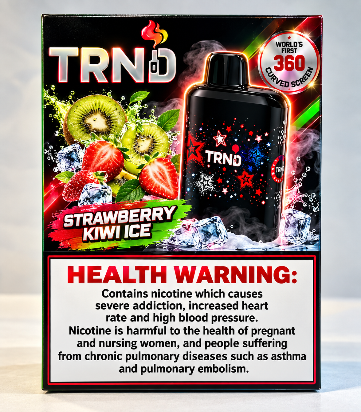 TRND 20000-STRAWBERRY KIWI ICE
