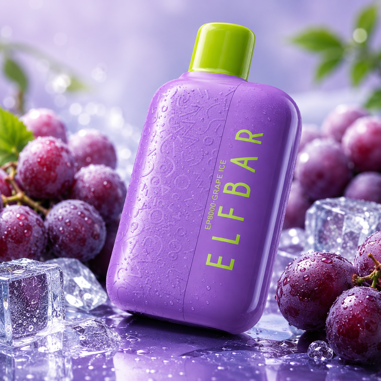 ELFBAR 8000 DISPOSSABLE GRAPE