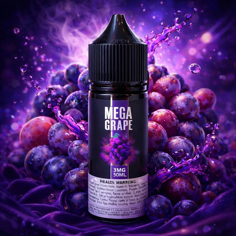 MEGA E-LIQUID - GRAPE