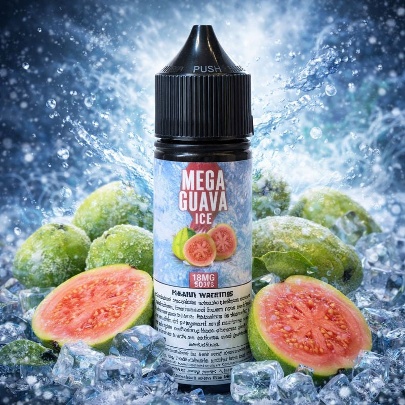 MEGA E-LIQUID - GUAVA ICE