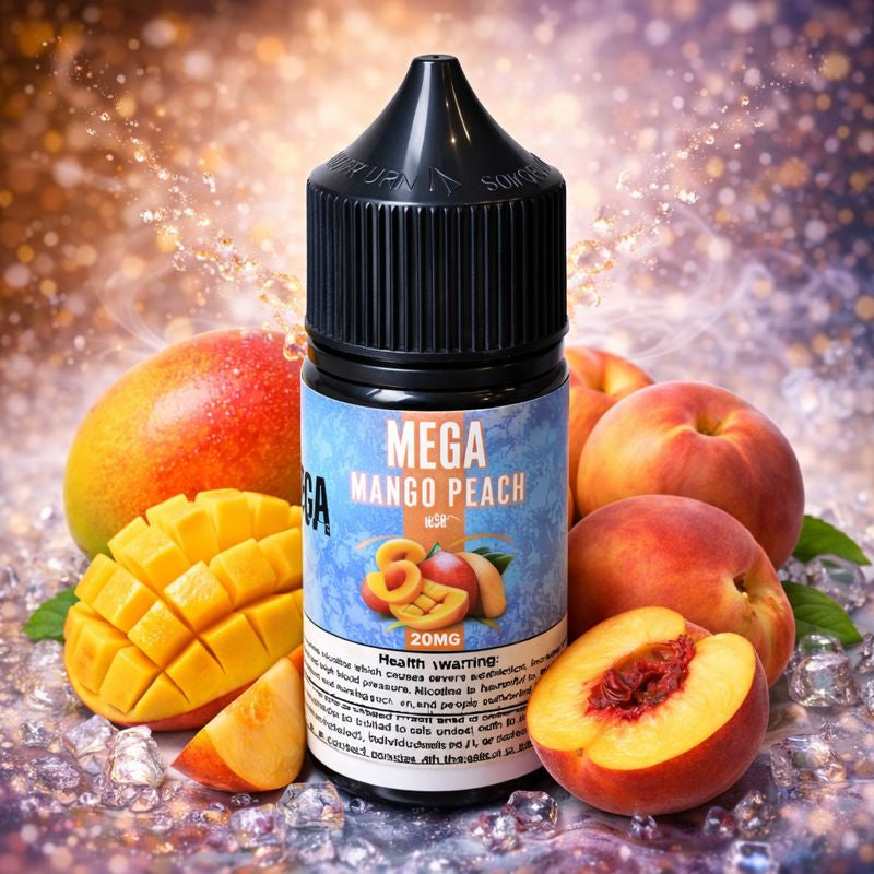 MEGA E-LIQUID - MANGO PEACH ICE
