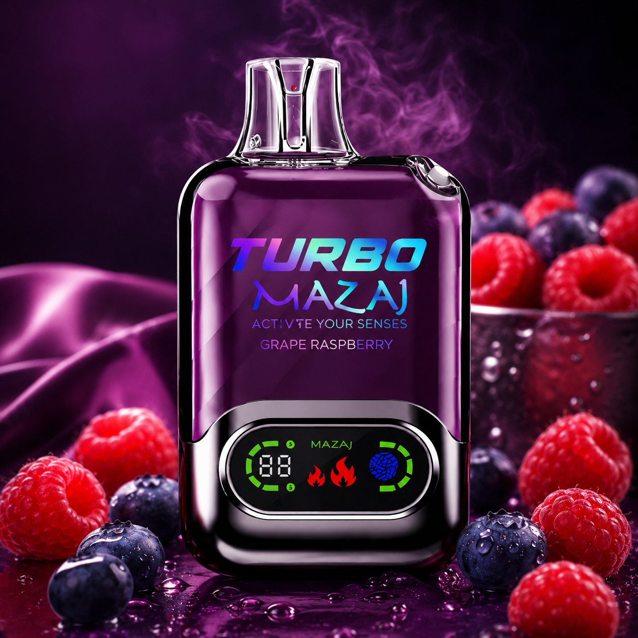 MAZAJ TURBO - GRAPE RASPBERRY