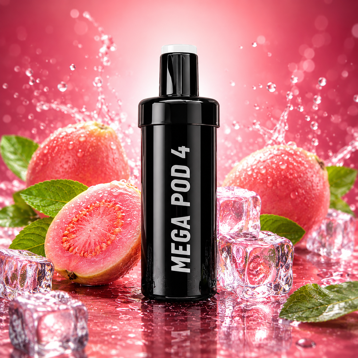 MEGA PODS 4 - PINK GUAVA ICE