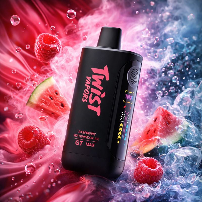 TWIST GT MAX 20000 - RASPBERRY WATERMELON ICE