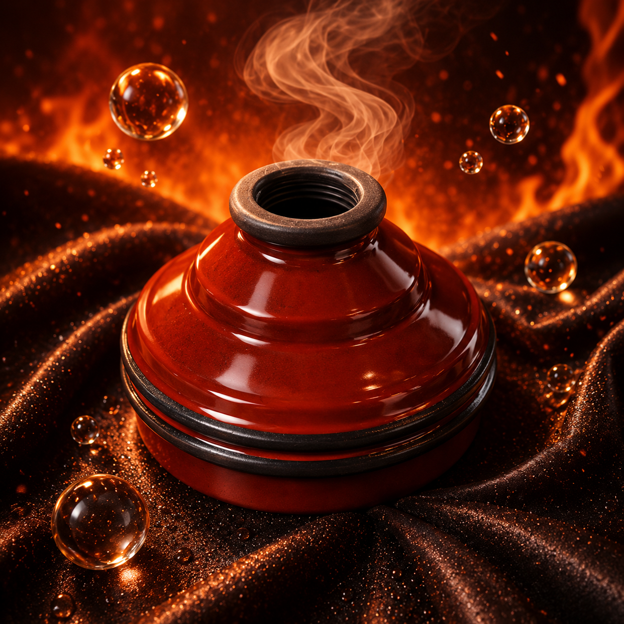SHISHA HEAD CERAMIC - RED