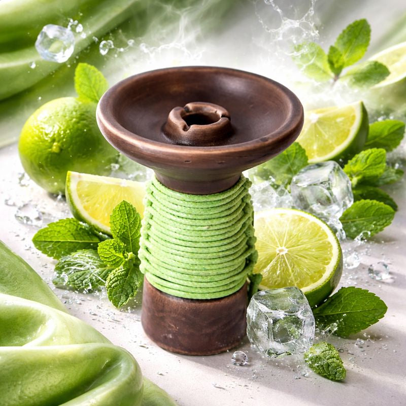 SHISHA HEAD X 108 GREEN