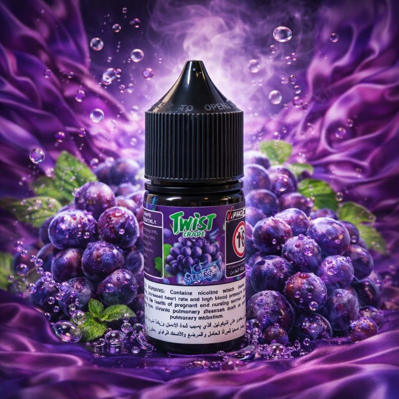 TWIST E-LIQUID - GRAPE COCKTAIL ICE