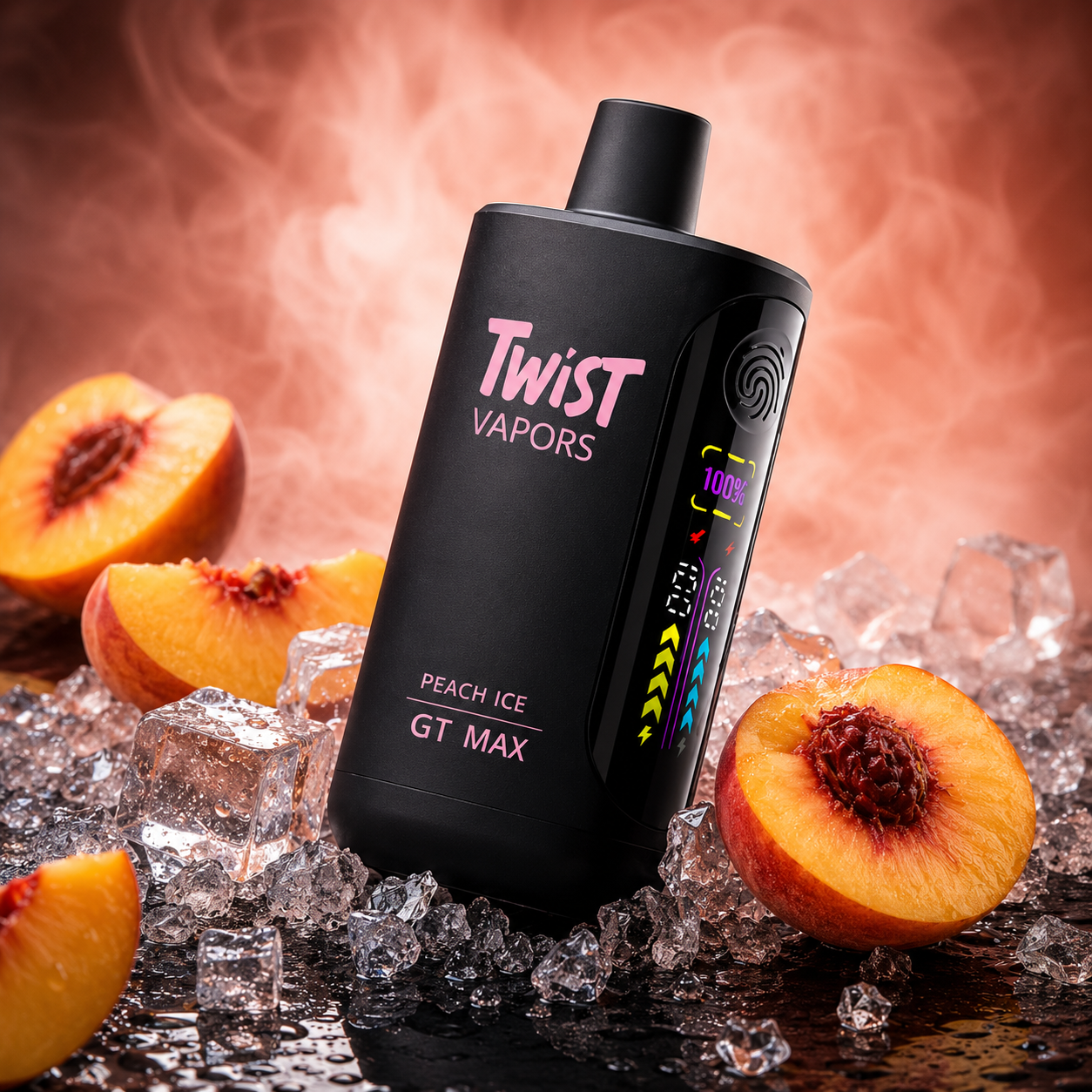 TWIST GT MAX 20000 - PEACH ICE