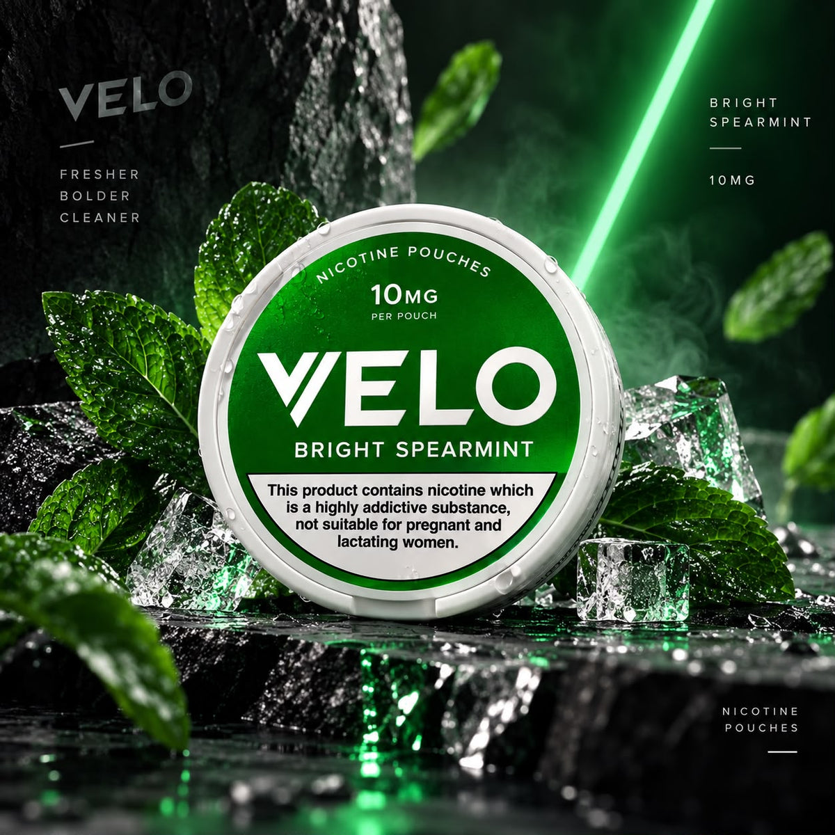 VELO POUCH 10MG BRIGHT SPEARMINT
