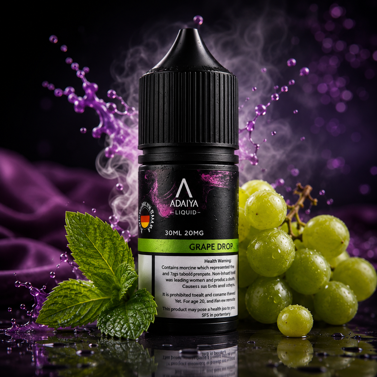 ADALYA E-LIQUID - GRAPE DROP