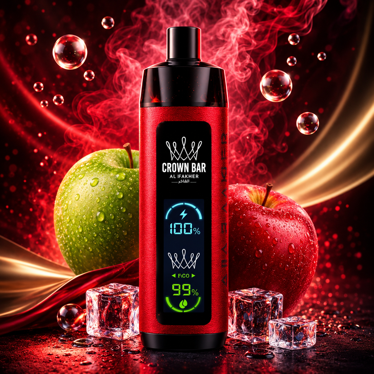 AL FAKHER CROWN BAR - TWO APPLE