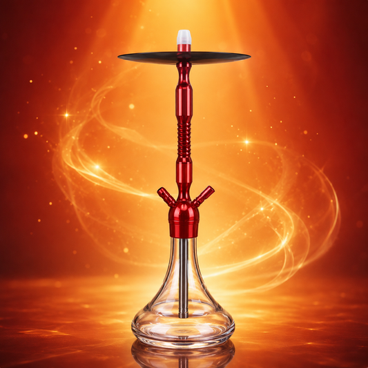 ALUMINIUM HOOKAH - RED