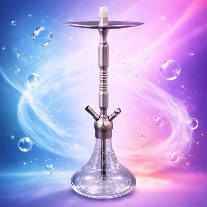 ALUMINIUM HOOKAH - SILVER