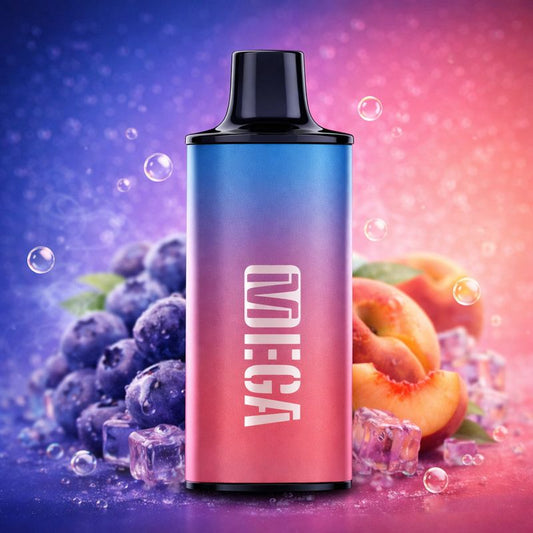 MEGA 7K FLAVOURS PODS - BLUEBERRY PEACH ICE