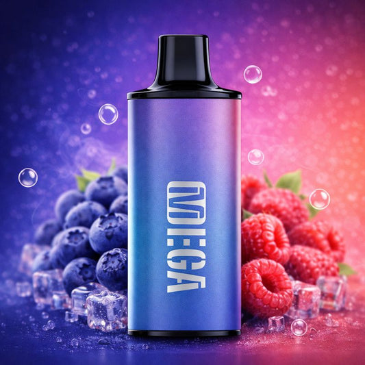 MEGA 7K FLAVOURS PODS - BLUEBERRY RASPBERRY ICE