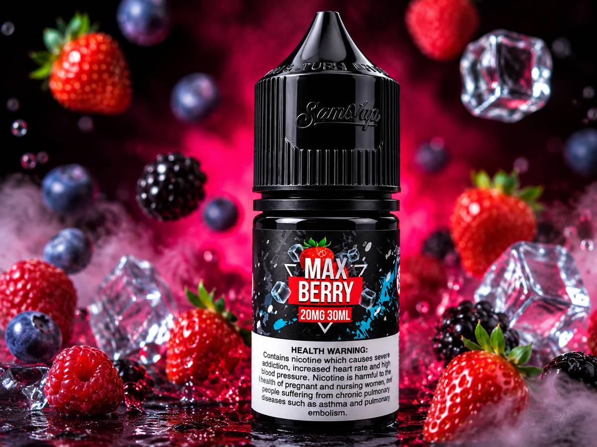 MAX E-LIQUID - FROZEN BERRY