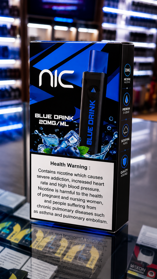 NIC 1500 PUFF- BLUE DRINK