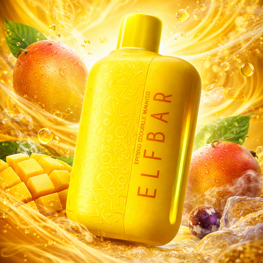 ELFBAR 8000 DISPOSSABLE DOUBLE MANGO