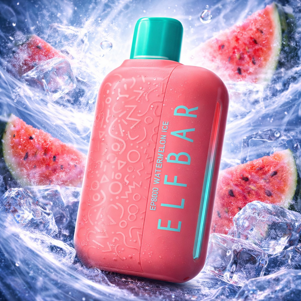 ELFBAR 8000 DISPOSSABLE WATERMELON