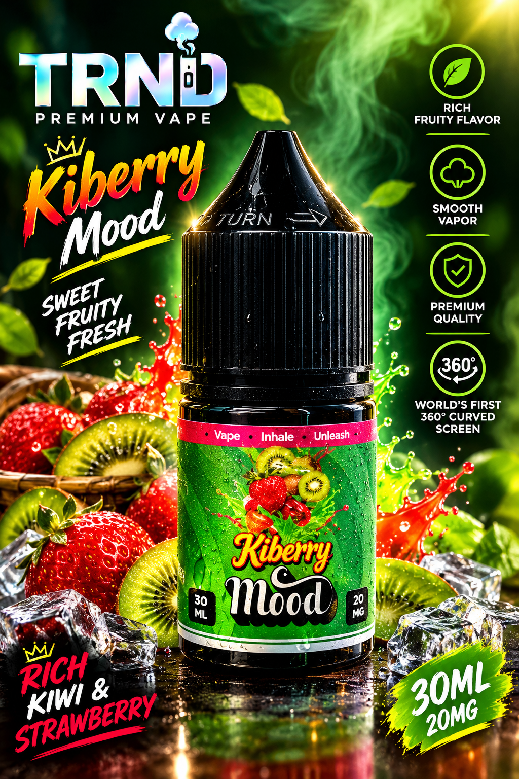 MOOD JUICE 20MG KIBERRY