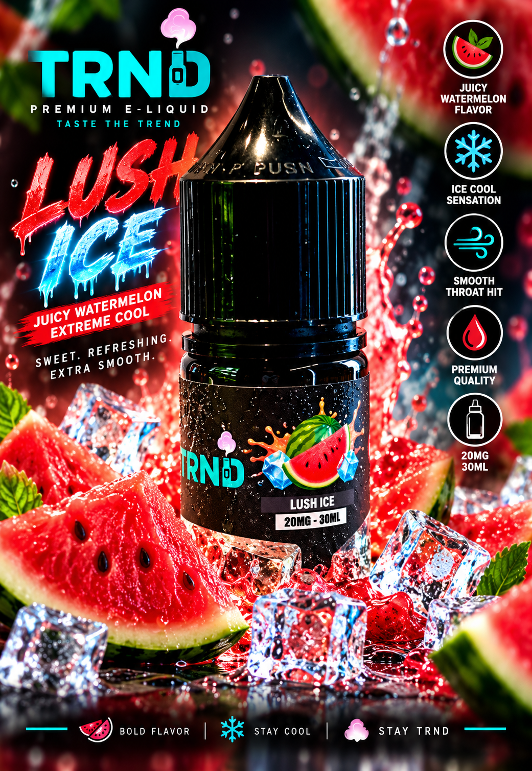 TRND JUICE 20MG LUSH ICE