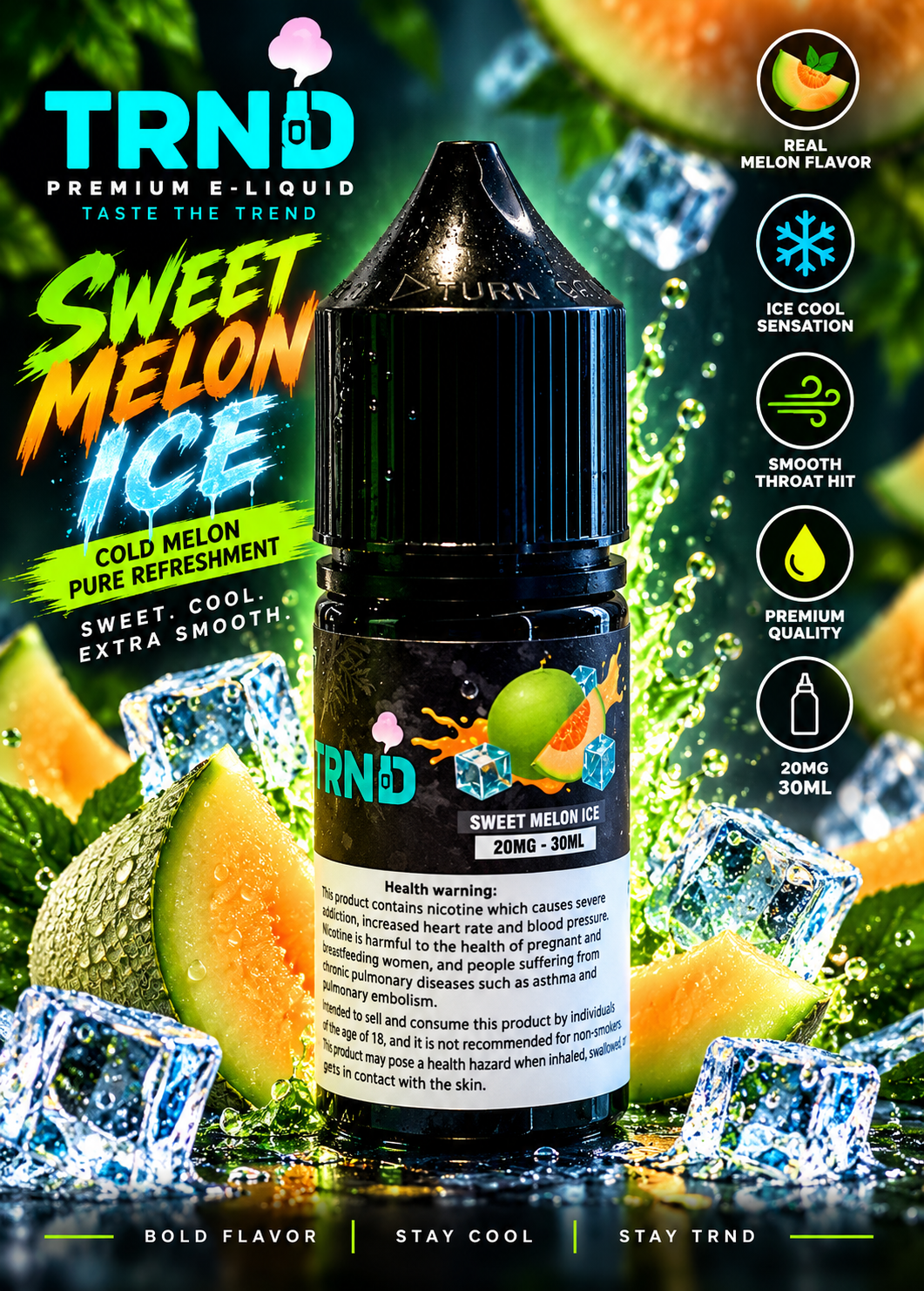 TRND JUICE 20MG SWEET MELON ICE