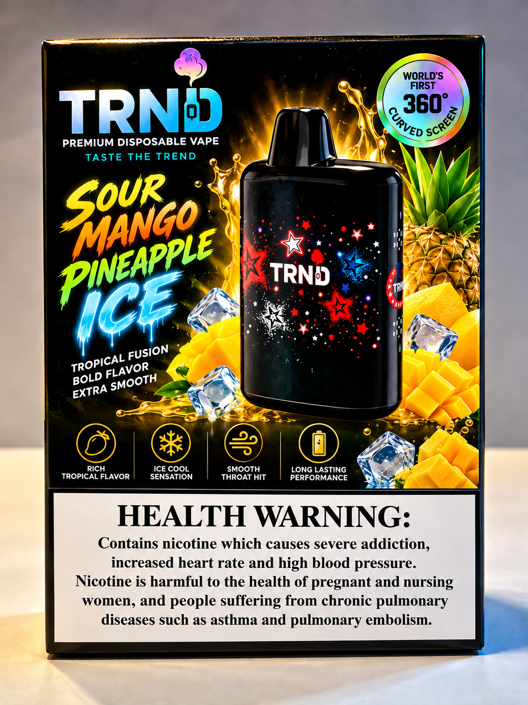 TRND 20000-SOUR MANGO PINEAPPLE ICE