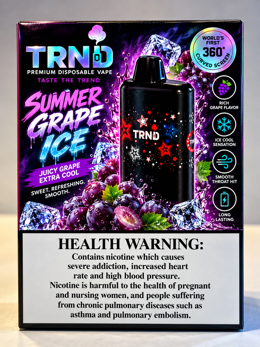 TRND 20000-SUMMER GRAPE ICE