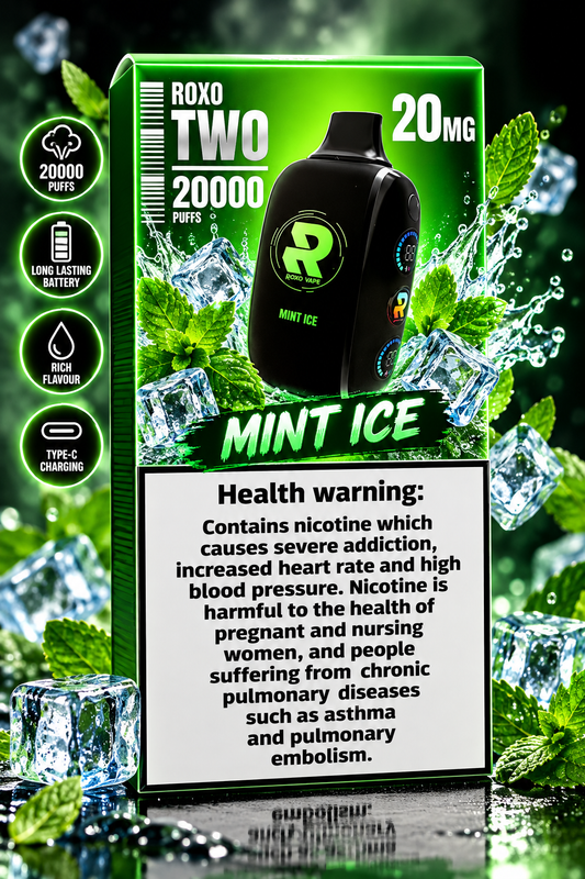 ROXO TWO 20000PUFFS MINT ICE