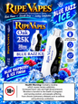 RIPE VAPES OAK 25000 BLUE RAZZ ICE