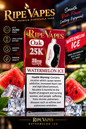 RIPE VAPES OAK 25K WATERMELON ICE