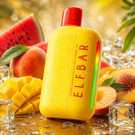 ELFBAR 8000 DISPOSSABLE MANGO PEACH WATERMELON