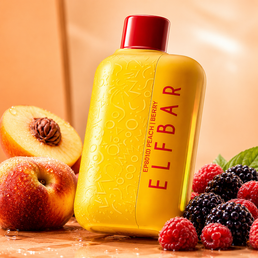 ELFBAR 8000 DISPOSSABLE  PEACH BERRY