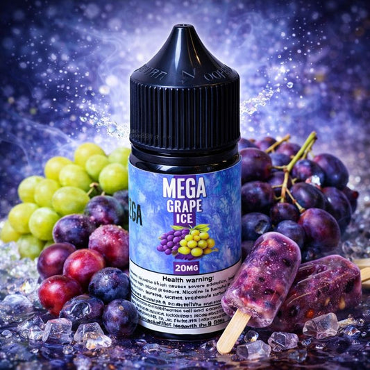 MEGA E-LIQUID - GRAPE ICE
