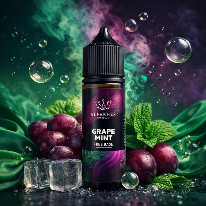 AL FAKHER E-LIQUID - GRAPE MINT