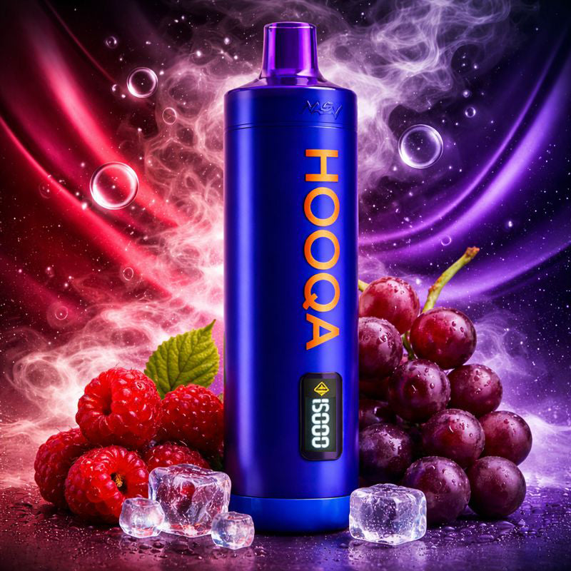 HOOKAH NASTY DF15KI - GRAPE RASBERRY