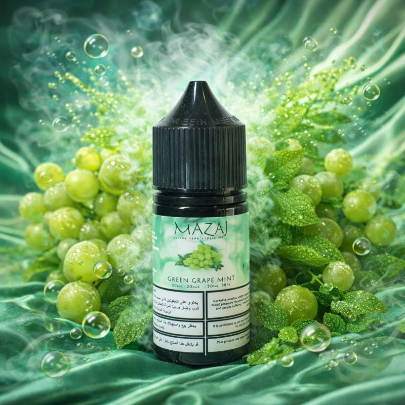 MAZAJ E-LIQUID - NT  GREEN GRAPE MINT