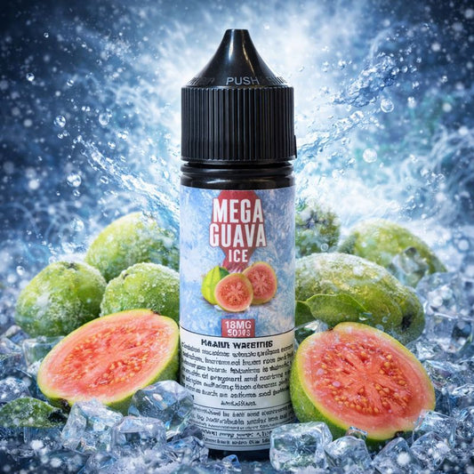 MEGA E-LIQUID - GUAVA ICE