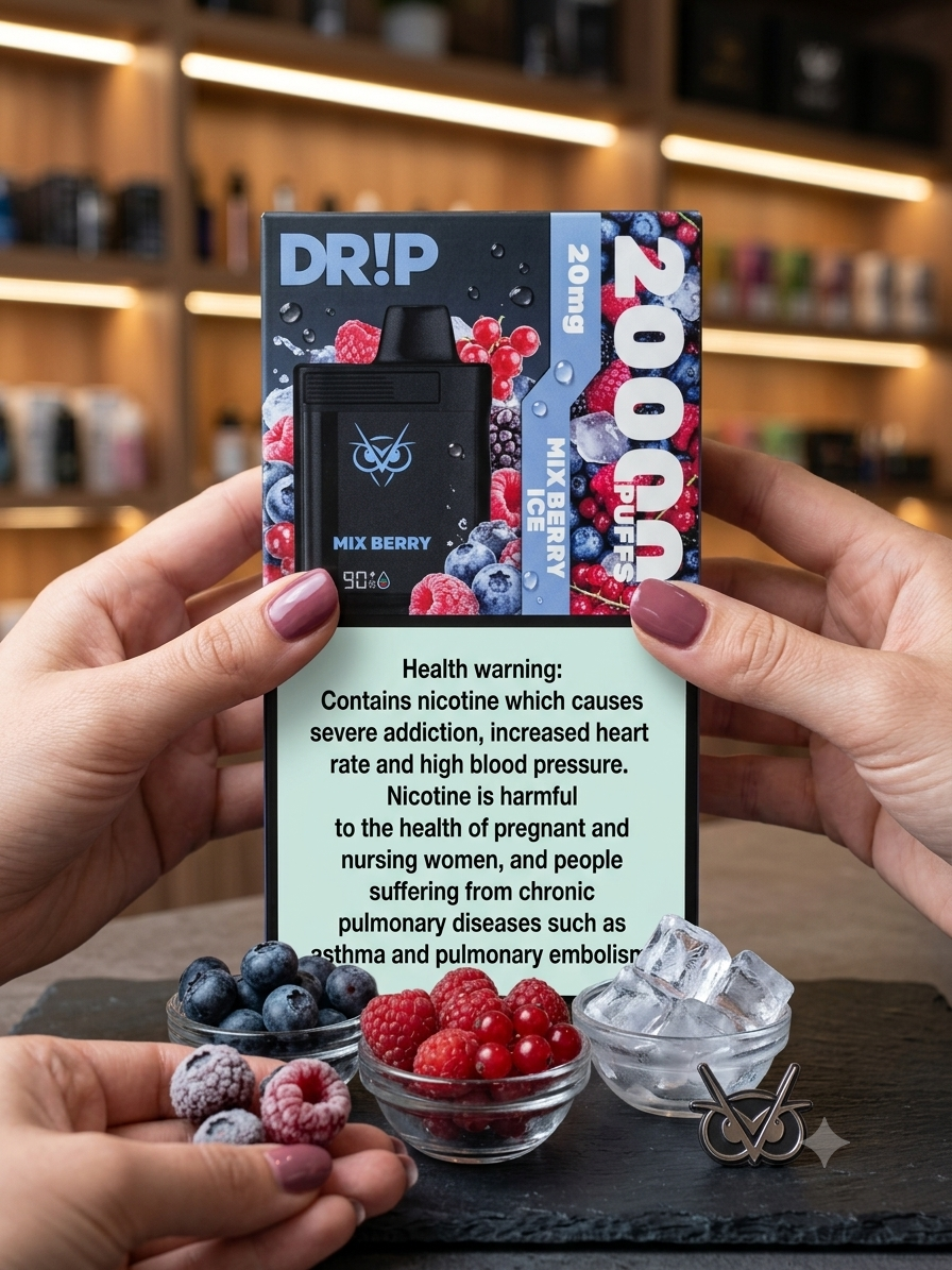 DRIP 20000 - MIX BERRY ICE