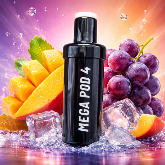 MEGA PODS 4 - MANGO GRAPE ICE