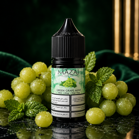 MAZAJ E-LIQUID - NT  GREEN GRAPE MINT