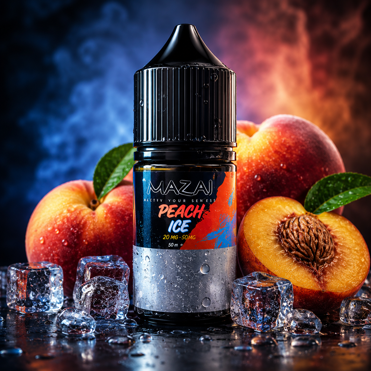 MAZAJ E-LIQUID - PEACH ICE