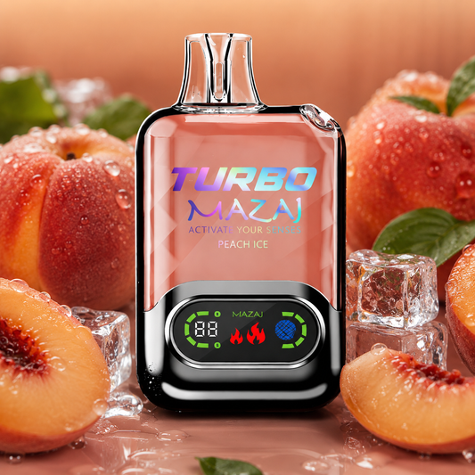 MAZAJ TURBO - PEACH ICE