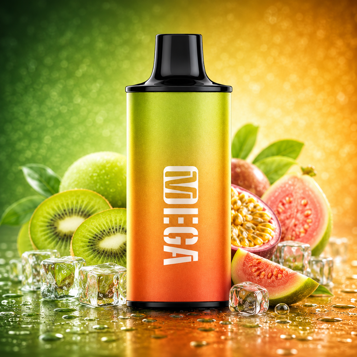 MEGA 7K FLAVOURS PODS - KIWI PASSIONFRUIT GUAVA ICE