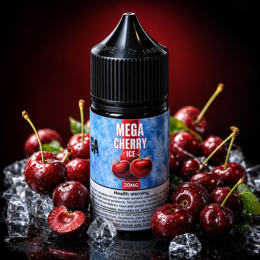 MEGA E-LIQUID - CHERRY ICE